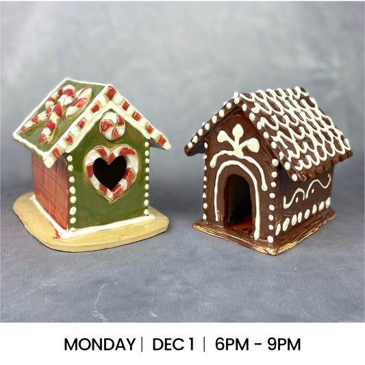 Holiday Gingerbread House Workshop