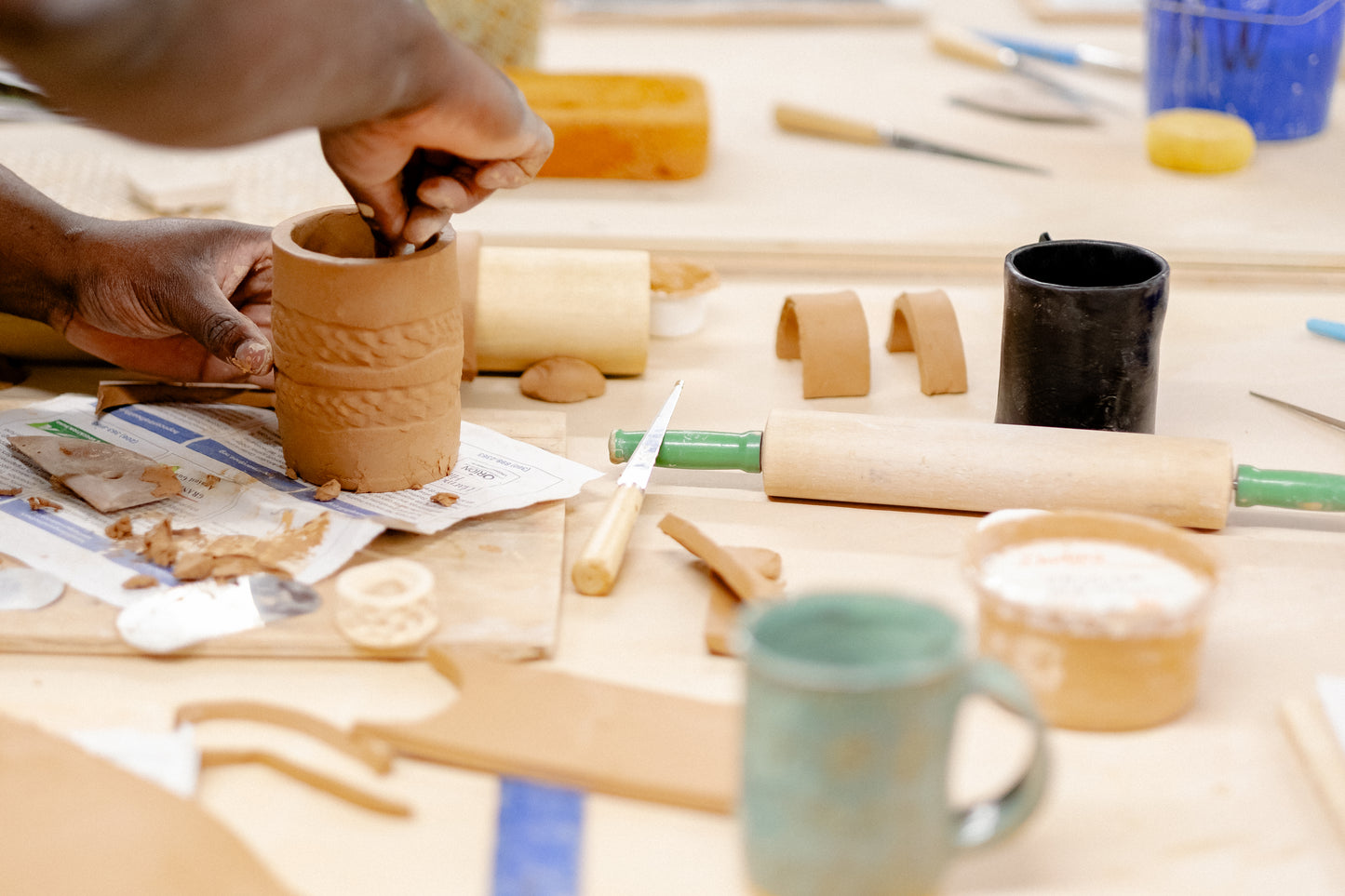 Black Community Handbuilding Clay Night 12/9