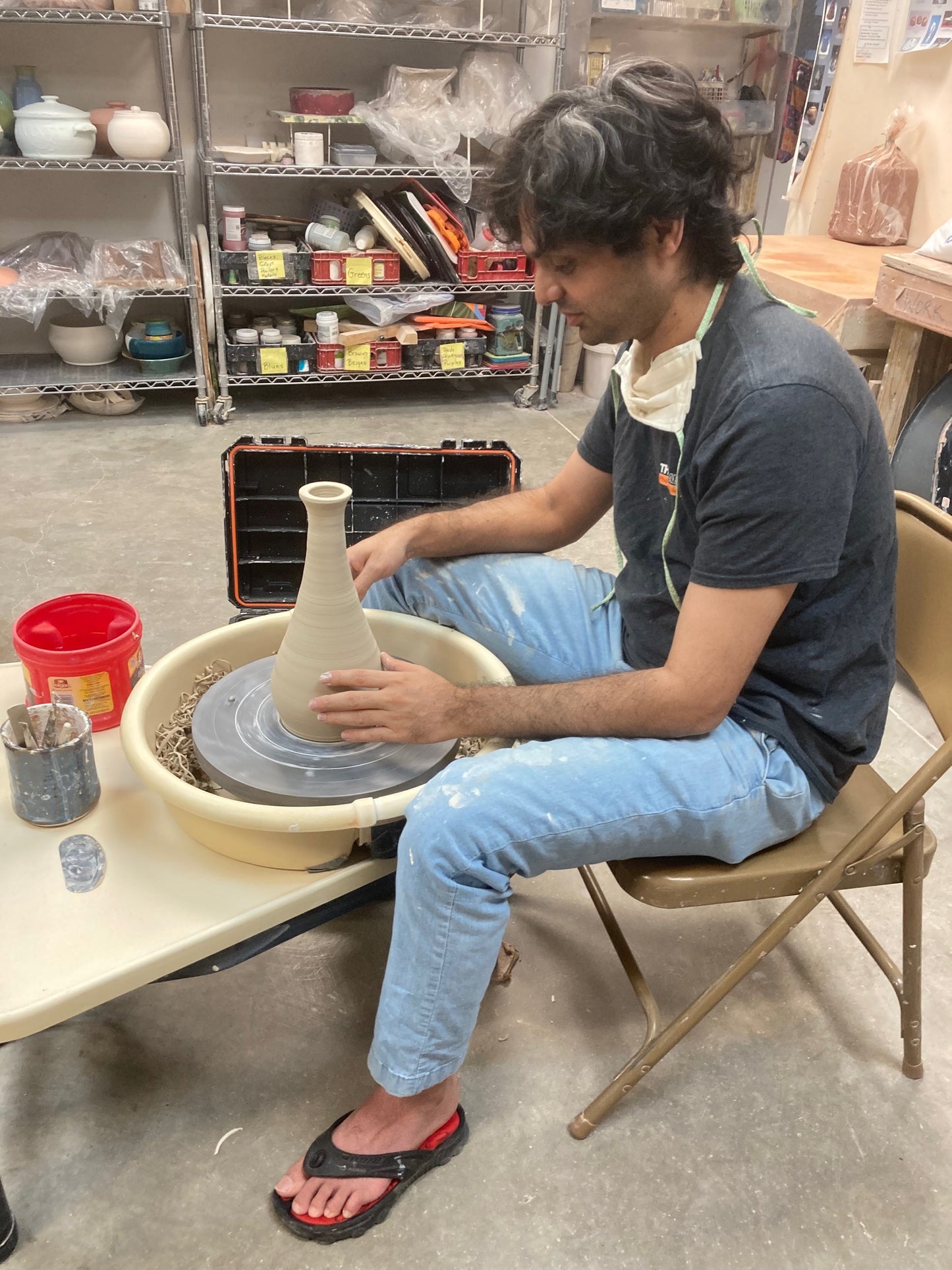 Wheel-y Beginners: Intro to Wheel Throwing (Tuesday PM)