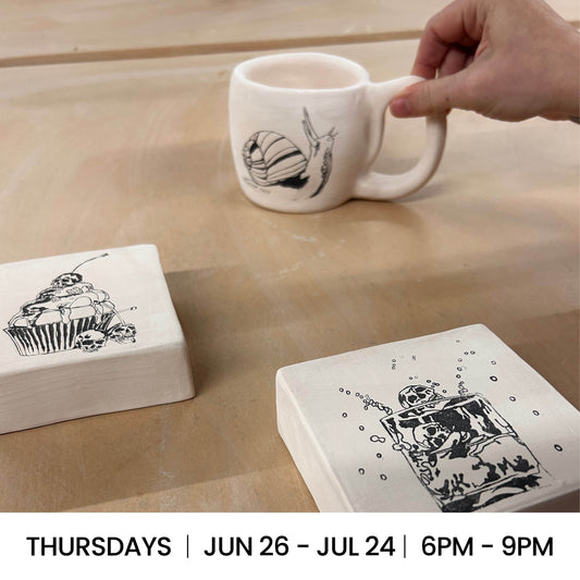 Screen Dreams Shortstack: Screen Printing on Clay