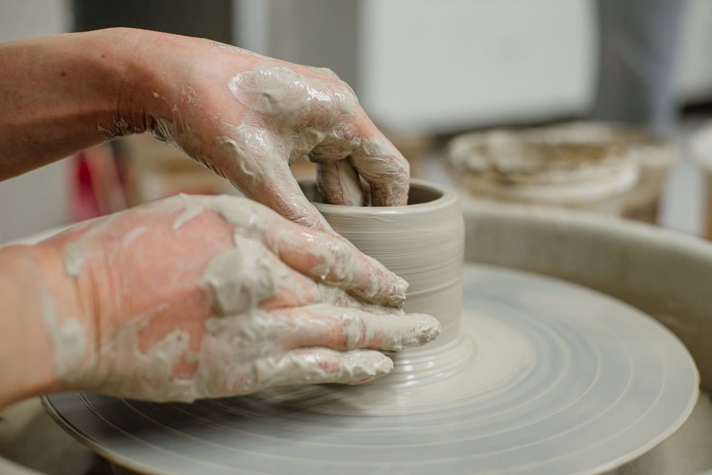 Wheel-y Beginners: Intro to Wheel Throwing (Thursday PM)