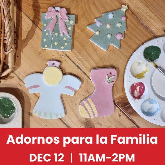 Spanish Language Family Holiday Ornaments Workshop - December 12