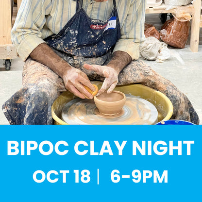 BIPOC Clay Night 10/18