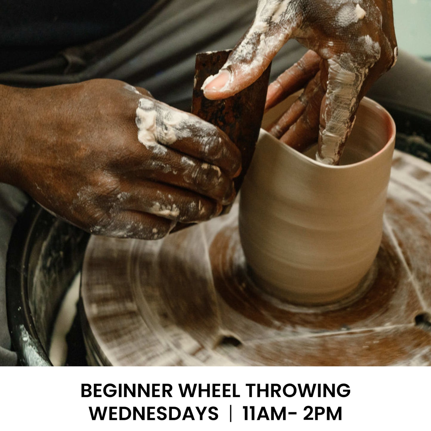 Beginner Wheel Throwing - Wednesday AM