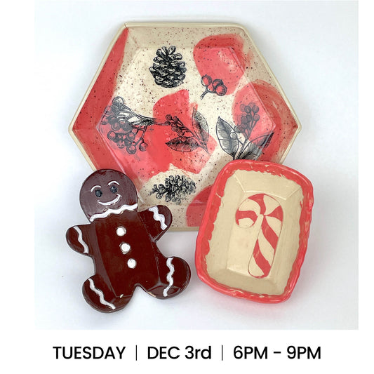 Holiday Cookie Plate Workshop