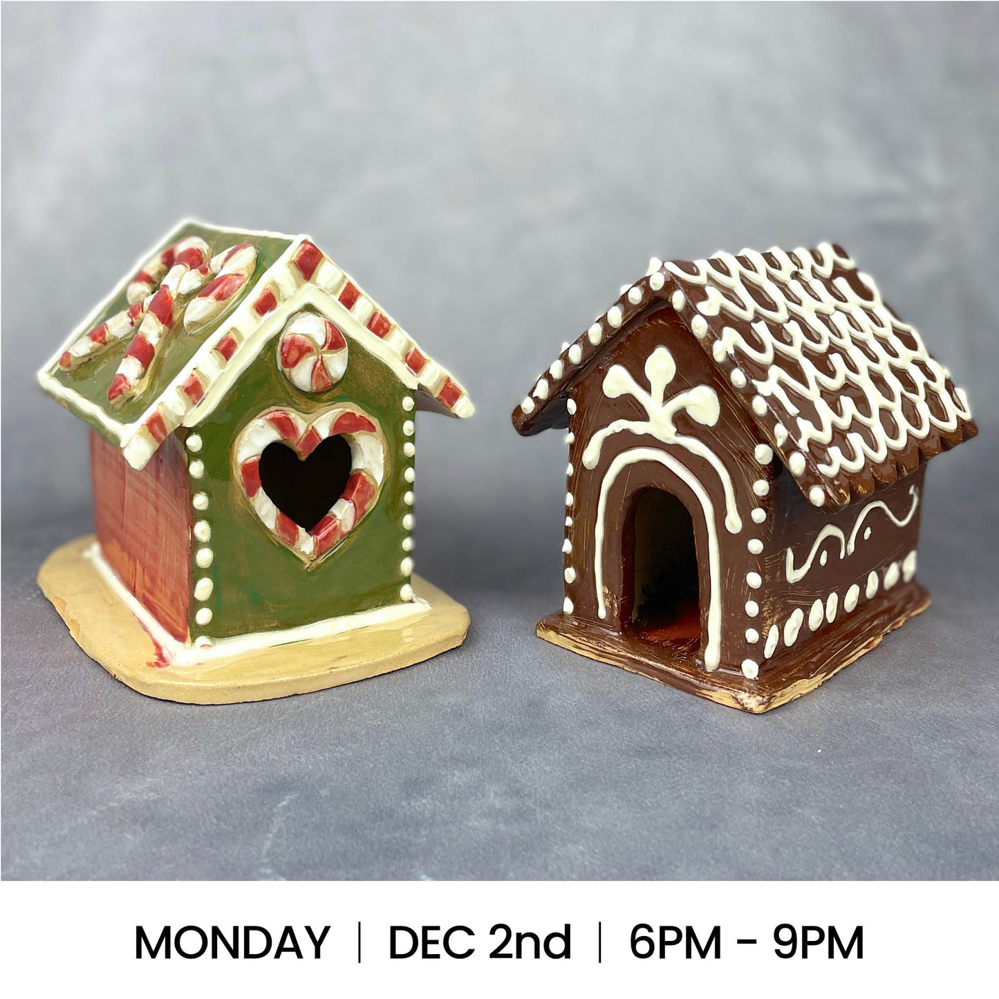 Holiday Gingerbread House Workshop