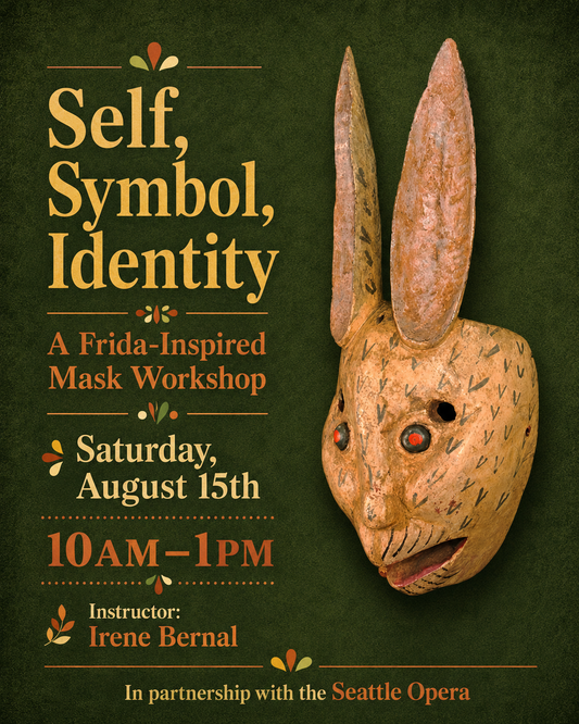 Self, Symbol, Identity: A Frida-Inspired Mask Workshop (Sat AM)
