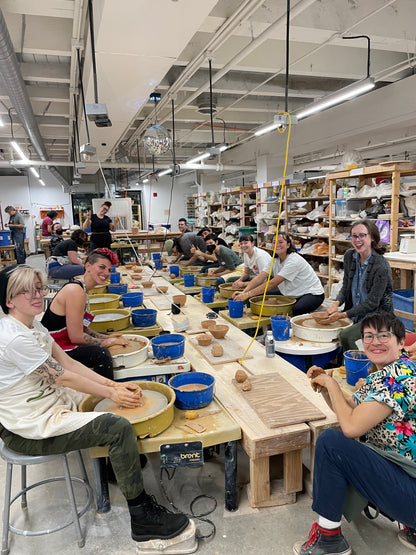 Wheel-y Beginners: Intro to Wheel Throwing (Tuesday)