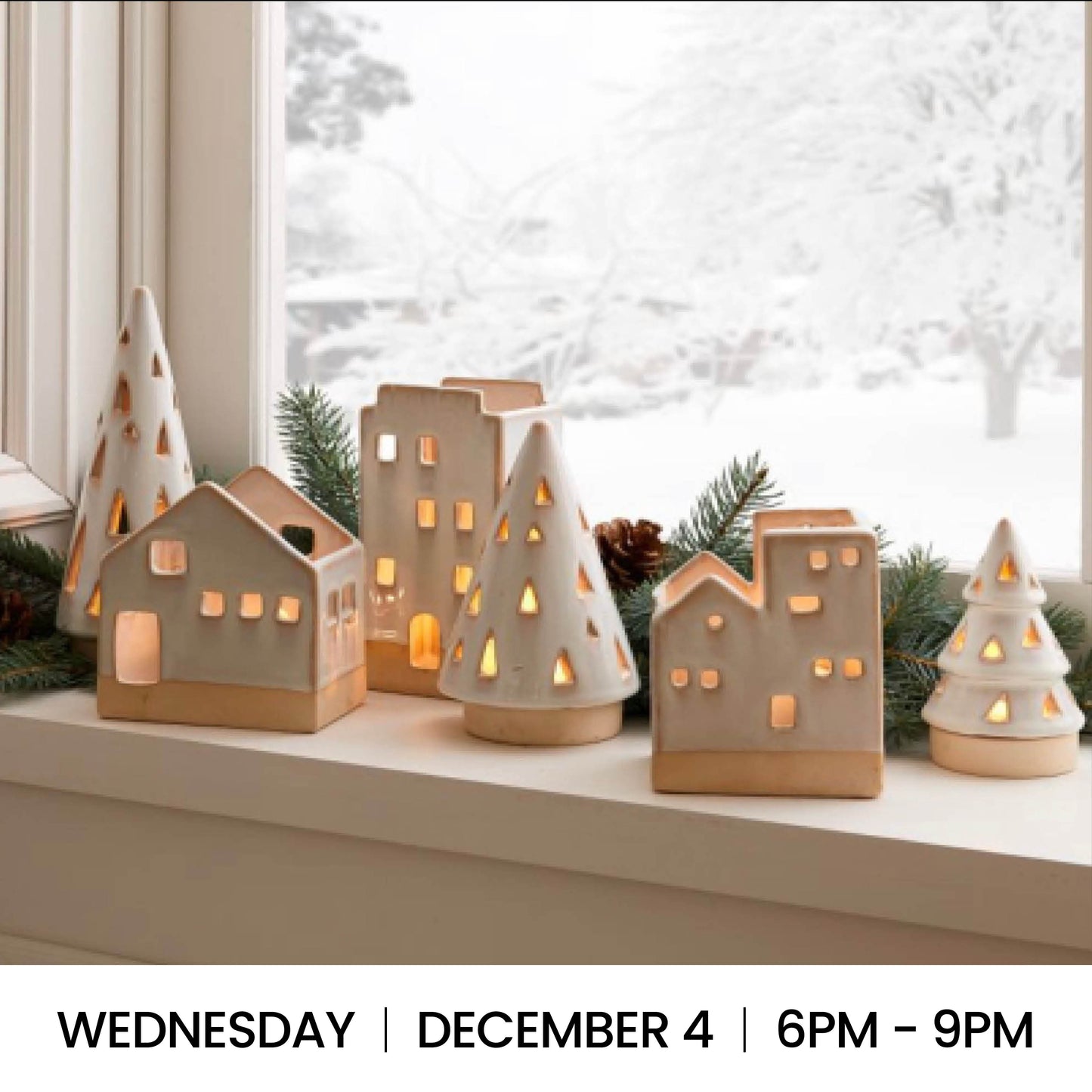 Holiday House Luminaries Workshop