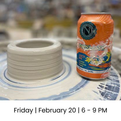 Sip and Spin Clay Night - February 20, 2026